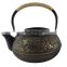 OEM/ODM cast iron ceramic tea pot and tea cup set