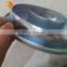 Industrial dust filter metal stainless steel end cap