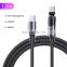 New Arrival 1.2M 60W PD 180 degree rotating 3A usb Data type c to type c charging cable for tablet PC and Mobile Phone