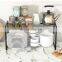 Best sale iron spray home kitchen organizer standing type organizer kitchen storage holder