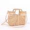 Straw Basket Purse water hyacinth handbag, Cute Tote Bag Shopping Bag Wholesale