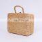 Vintage Wicker Basket Bag hyacinth handbag, Shopping Bag 100% woven Wholesale