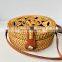 Crescent Round Handwoven Rattan Bag Shoulder Boho Bag