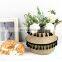 Handwoven Seagrass Belly Basket, Straw Clothes Basket Planter Basket Large Wholesale