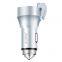 Mini Portable 17W high-quality Rescue life-saving dual usb quick car charger