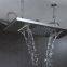 Shower set with multi-funciton shower head rainfall waterfall body jet in 304 stainless steel sanitary shower system