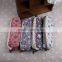 Vintage Rosy Print Canvas Zipper Pencil Bag For Girls