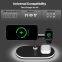 Multifunctional Magnetic Wireless Charger 15W Wireless Charging Station for Devices Fast Charger Station Stand For IPhone