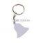 Manufacture Price New heat transfer MDF key chain ring Sublimation blank