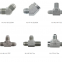 Top Sale Npt Bspp Bspt Stainless Steel Compression Fittings and Double Ferrule Tee Fittings 1/8in to 1in and 2mm to 25mm OEM&ODM