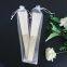 Bamboo White Plain Blank Paper DIY Custom Printing Folding Hand Fan for Wedding