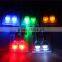 Cheaper bike light 2 Led Silicagel lamp wheel lights