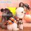 Fashion Handsome Lapel Plaid Reversible Winter Dog Jacket