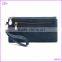 Matte PU Leather Double Zipper Soft Wallet Ladies Long Day Clutch Coin Purse Card Holder