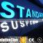 High Bright Solid Acrylic Frontlit Outdoor Advertising Sign Board