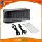 bluetooth music player speaker with led light