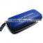 custom logo leather eva zipper glasses case