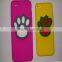 New Design Silicone 5.5inch Mobilephone Case With Print