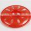 Plastic Pet Funny Frisbee Toys red color