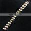 Stick on Strass Chain Gold Chain Rhinestone Roll for Bags/ Shoes Use