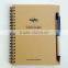 B6 very popular style wholesale recycled journal with pen