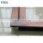 brown square tube metal foldable luggage rack for bedroom