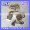 AJF Fashion Embedded Rhinestone Lock for Jewel Case With Square Shape or Heart Shape Lock