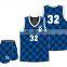 Custom Hot Sale Good Quality Blue Pro Team Basketball Uniforms