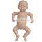 China doll kit with belly 22inches reborn baby doll part silicone baby doll kits