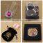 Delicate purse hanger/foldable purse hook/round handbag holder with butterfly