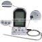 Digital Wireless Remote Kitchen Oven Food Cooking,BBQ Grill Smoker Meat Thermometer With Sensor Probe,Temperature Gauge&Alert