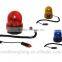 12v 24v Red Magnetic Base Motorcycle Emergency Strobe Warning Beacon Light