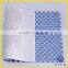 New fashion blue hot fix 8*8 glass crystal rhinestone sheet for bags
