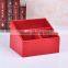 High-grade leather gift bo / leather / leather bo wine bo /PU/PVC remote control bo