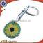 supermarket cart pound trolley token coin keyring with custom printing logo