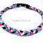 New design germanium useful oem cheap braided sport necklace