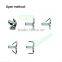 Shenzhen Wholesale Google Cardboard VR Fold Virtual Reality Glasses Headset for 3-6 inch Smartphones