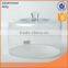 24cm glass cake stand and dome