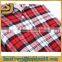 long sleeve blouse red plaid woman shirt