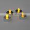 Flameless flicker flame silver electroplated electric tea light decorative led candle