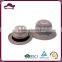 China wholesale market of plain stripe bucket straw hat