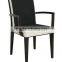 leather armrest dining chair modern style HDAC907