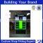 custom retail wall mounted nail polish display rack