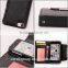 latest design factory sell genuine leather case with PC shell for iphone 5C