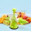 Manual hand juicer hand operated home use ice cream Fruit Squeezer high quality kitchenware chinese food machine