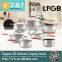 New product kitchen aluminum nonstick cookware set with satin coating