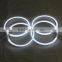 white 120mm ccfl angel eyes lights headlight lamps ccfl ring angel eyes for hyundai/bmw /toyota/ford