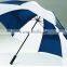 manual 68-inch oversize double canopy wind vented golf umbrella