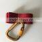 Maroon polyester tree strap.garden strap.