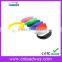 7 years' gold supplier colorful custom logo bracelet shape pen drive, best silicone bracelet usb flash drive